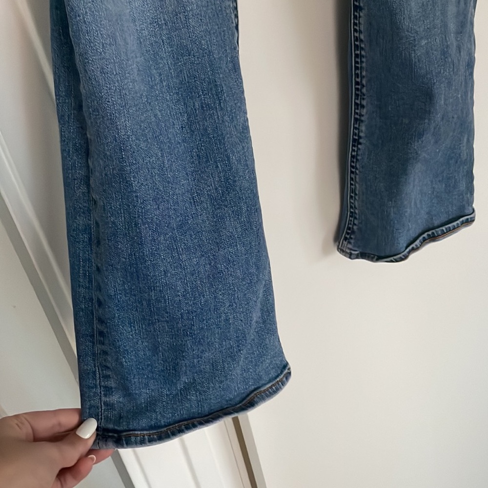 Rag & Bone Nina High Rise Ankle Flare Jeans in West Marin - Picture 7 of 9
